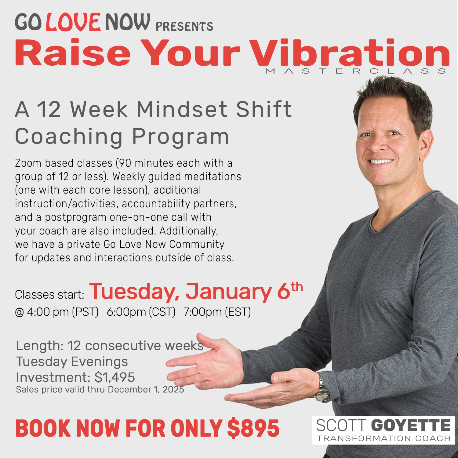 Rise Your Vibration Masterclass